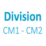 Division CM1 - CM2