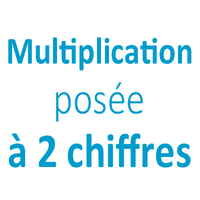 Exercices multiplication CE2 à imprimer en pdf